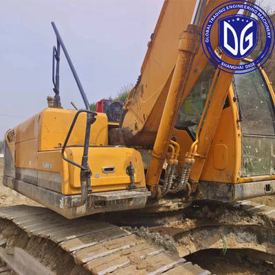 Hyundai 220 nguyên bản sử dụng máy đào Crawler năm 2018 động cơ bơm tất cả đều tốt
