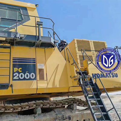 3000h Giờ làm việc Máy đào Komatsu PC 2000 Phong cách động cơ cơ học cho công việc nặng
