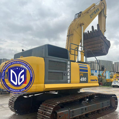 Sử dụng Komatsu PC490 49Ton Excavator Crawler, chức năng thủy lực trơn tru