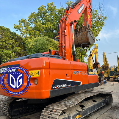 Doosan DX225 nguyên bản sử dụng 22,5Ton New Arrival Excavator với điều khiển chính xác