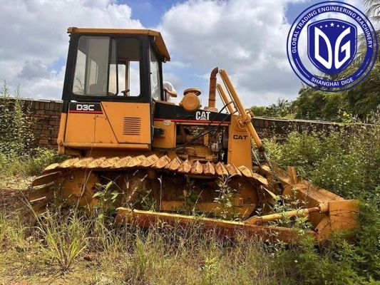 Caterpillar CAT D3C Bulldozer nguyên bản sử dụng với mức tiêu thụ nhiên liệu hiệu quả