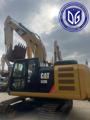 Sử dụng CAT320E 20Ton Caterpillar Crawler sử dụng máy đào nguyên bản và hoạt động trơn tru