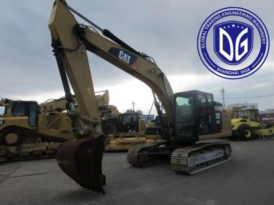 320E 20 tấn sử dụng Caterpillar Excavator với động cơ siêu mạnh mẽ