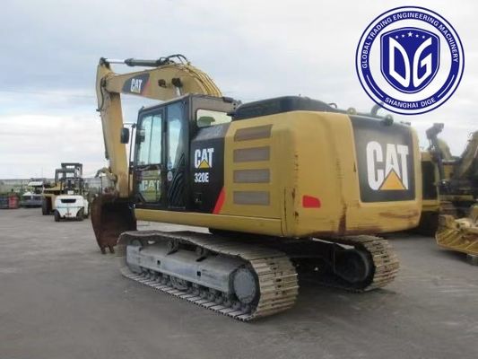 320E 20 tấn sử dụng Caterpillar Excavator với động cơ siêu mạnh mẽ