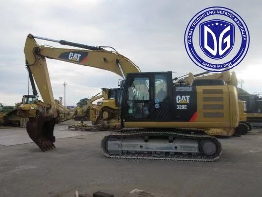 320E 20 tấn sử dụng Caterpillar Excavator với động cơ siêu mạnh mẽ