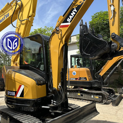 Sany SY35 3.5Ton thợ đào nhỏ gần như mới với thiết kế nhỏ gọn