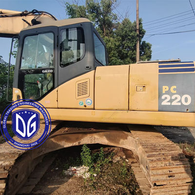 Bản gốc 22 tấn Komatsu Excavator PC220-7 Nguồn gốc từ Nhật Bản Điều khiển ergonomic