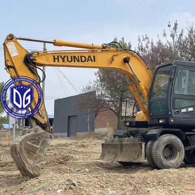 Splendid Used Hydraulic Excavator Hyundai 150W Wheel Excavator In Stock Được bán ngay