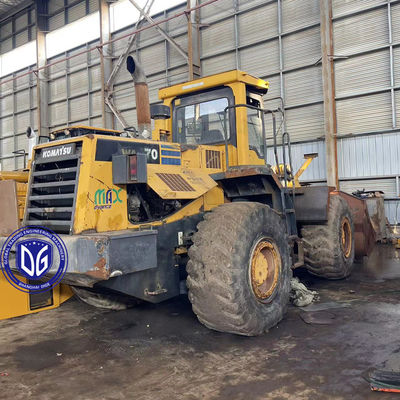Loader đầu tiên gốc Komatsu WA470-6 Loader cũ trong tình trạng tốt