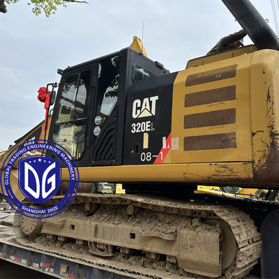 Máy đào thủy lực nguyên bản sử dụng CAT320E 20Ton, Trong tình trạng tuyệt vời, Có sẵn bây giờ