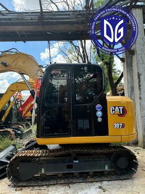 Máy đào mèo 307 Máy đào sâu Caterpillar sử dụng 7 tấn