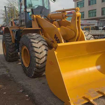 Caterpillar CAT966H sử dụng máy nạp thủy lực với động cơ CAT C11 bán máy nạp bánh xe
