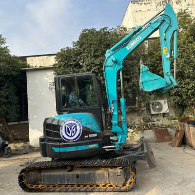 Máy đào nhỏ Hydraulic Kobelco 5,23m * 1,96m * 2,60m Đối với các công trình xây dựng nhỏ Hoạt động dễ dàng