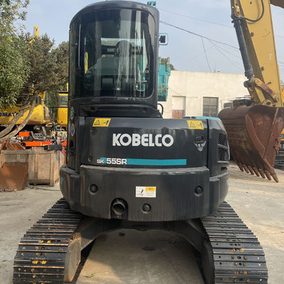 Máy xúc mini Kobelco đã qua sử dụng SK55 5.5 tấn với chất lượng tốt và chức năng tuyệt vời