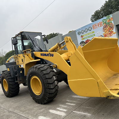 Đồ tải cũ WA320-5 Nhật Bản Komatsu WA320-3 WA320-5 WA470-3 WA470-6 Đồ tải bánh xe trong tình trạng tuyệt vời