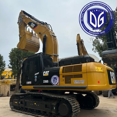 36000kg trọng lượng hoạt động Caterpillar Excavator được sử dụng với động cơ Nhật Bản gốc