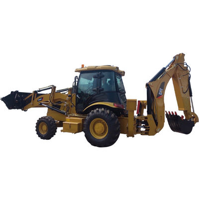 Máy đào cũ Caterpillar Backhoe Loader với hướng dẫn kỹ thuật từ xa suốt đời