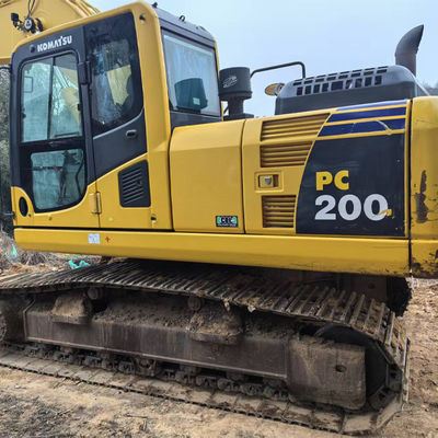 Trải nghiệm hiệu suất vượt trội của Komatsu Excavator PC200 với dạng lái thủy lực