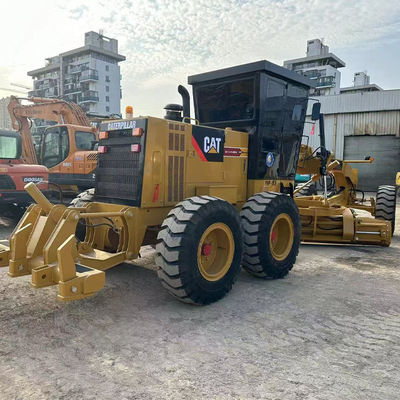Hydraulic Driving Form Caterpillar Grader 140h 14677kg Trọng lượng máy cho và xếp hạng đường chính xác