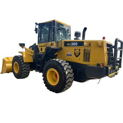 Komatsu WA380 Wheel Loader hàng đầu và cho các thương hiệu xuất khẩu 7.97m*2.78m*3.38m Chiều dài*chiều rộng*chiều cao