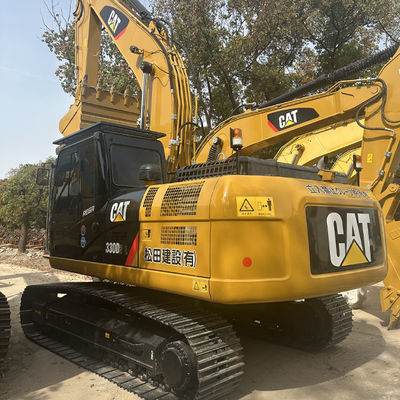 11.15m * 3.19m * 3.34m Caterpillar Excavator sử dụng với hỗ trợ kỹ thuật từ xa suốt đời bao gồm