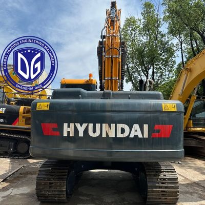 Máy đào cũ Hyundai 220LC-9S với động cơ Cummins sẵn sàng để vận chuyển đến Oman