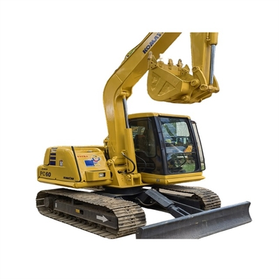 Used Komatsu PC60-7 Mini Excavator 6TON Hydraulic Crawler Digger