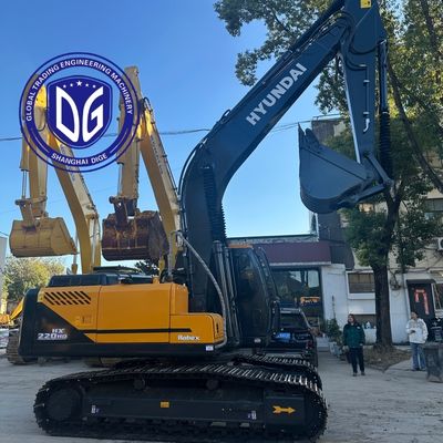 Máy xúc Hyundai HX220HD đã qua sử dụng | Động cơ khỏe, thủy lực tốt, sẵn sàng làm việc