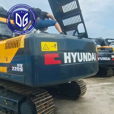 Máy xúc Hyundai HX220S Đã Qua Sử Dụng Sẵn Sàng Xuất Khẩu | Bền Bỉ, Mạnh Mẽ, Tiết Kiệm Chi Phí