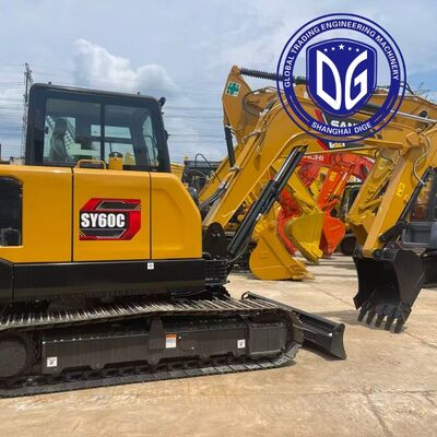 Sy60 6 tấn Sơn máy đào Sơn máy đào thủy lực sử dụng