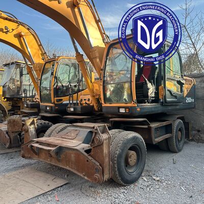 Cần bán máy xúc bánh lốp Hyundai 210W-9 đã qua sử dụng | Hiệu quả và sẵn sàng xuất khẩu