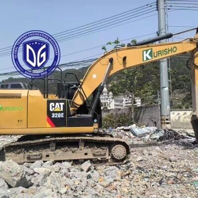 Máy xúc Caterpillar CAT320E Nhật Bản, Máy xúc thủy lực công suất lớn 20 tấn, Máy xúc đã qua sử dụng tiết kiệm nhiên liệu, bền bỉ, bán chạy