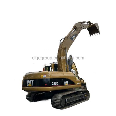 Caterpillar 320C 20t máy đào cũ trong kho với giá tốt nhất Xăng chắc chắn bền mạnh mẽ máy đào để bán