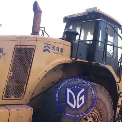 Nhật Bản 6,5 tấn Caterpillar Loader bánh xe cũ CAT980H Loader bánh xe chất lượng cao trong kho