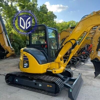 Được sử dụng Nhật Bản Komatsu PC40 Mini Excavator 4 tấn Máy đào thủy lực nhỏ Thời gian làm việc thấp