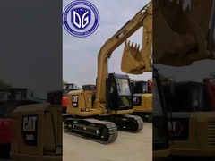 308E2 sử dụng Caterpillar 8 tấn Excavator với phản ứng thủy lực trơn tru