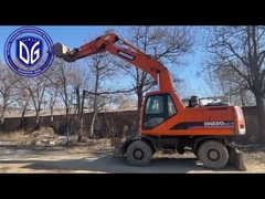 Doosan DH210 21ton xe khoan bánh xe cũ trong tình trạng tuyệt vời bán ngay bây giờ